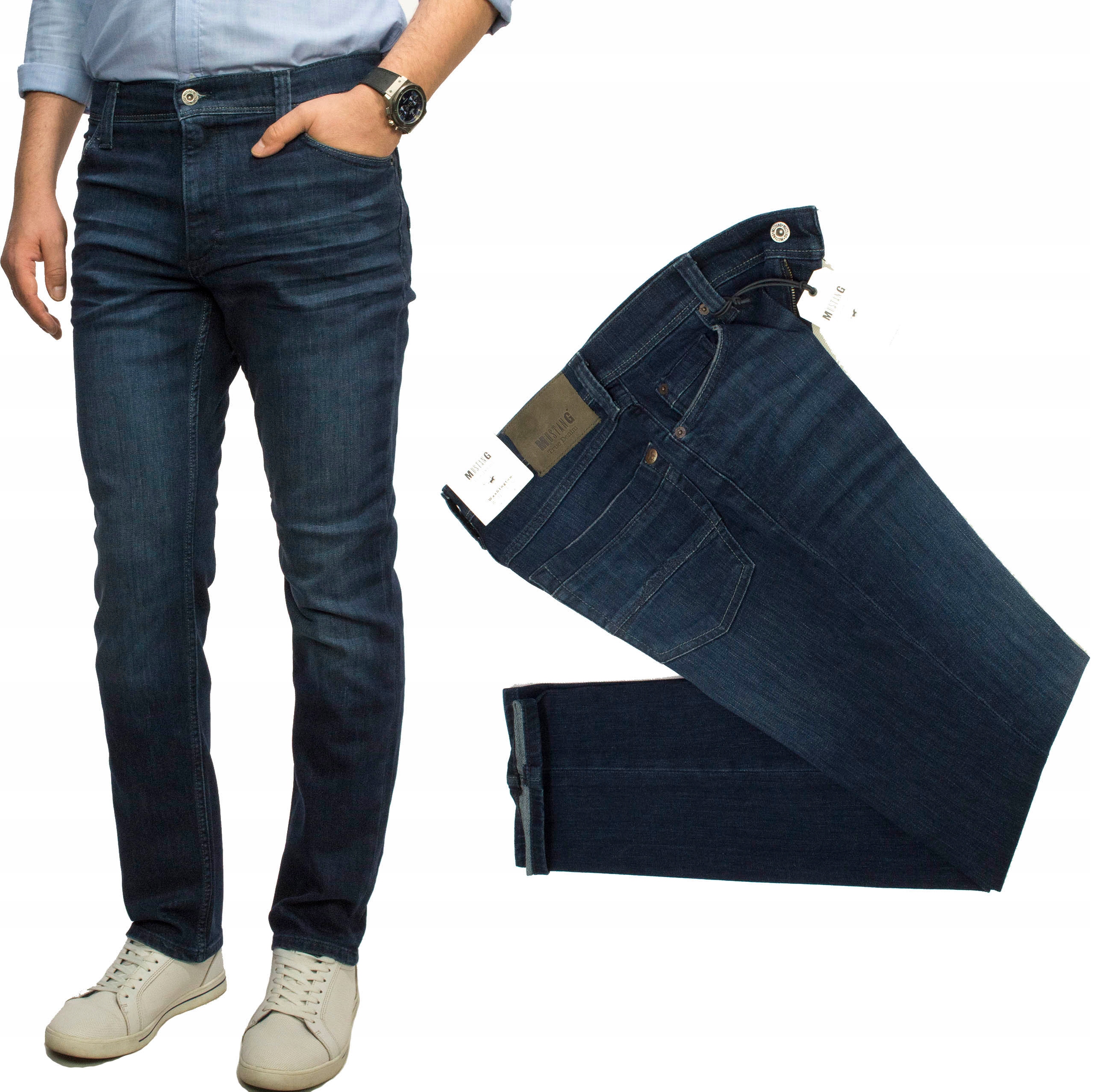 Mustang Washington Deep 843 pánské džínové kalhoty W31 L32