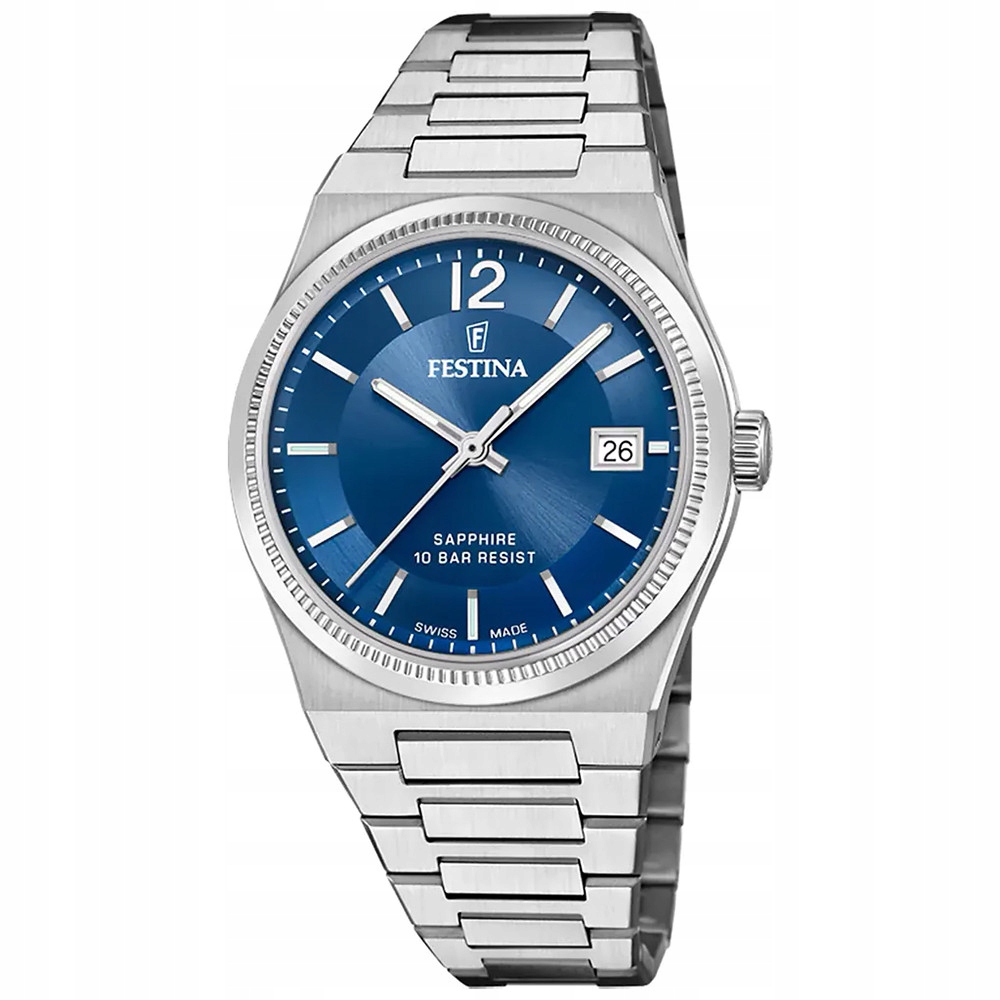 Dámské hodinky Festina F20035-4 stříbrné