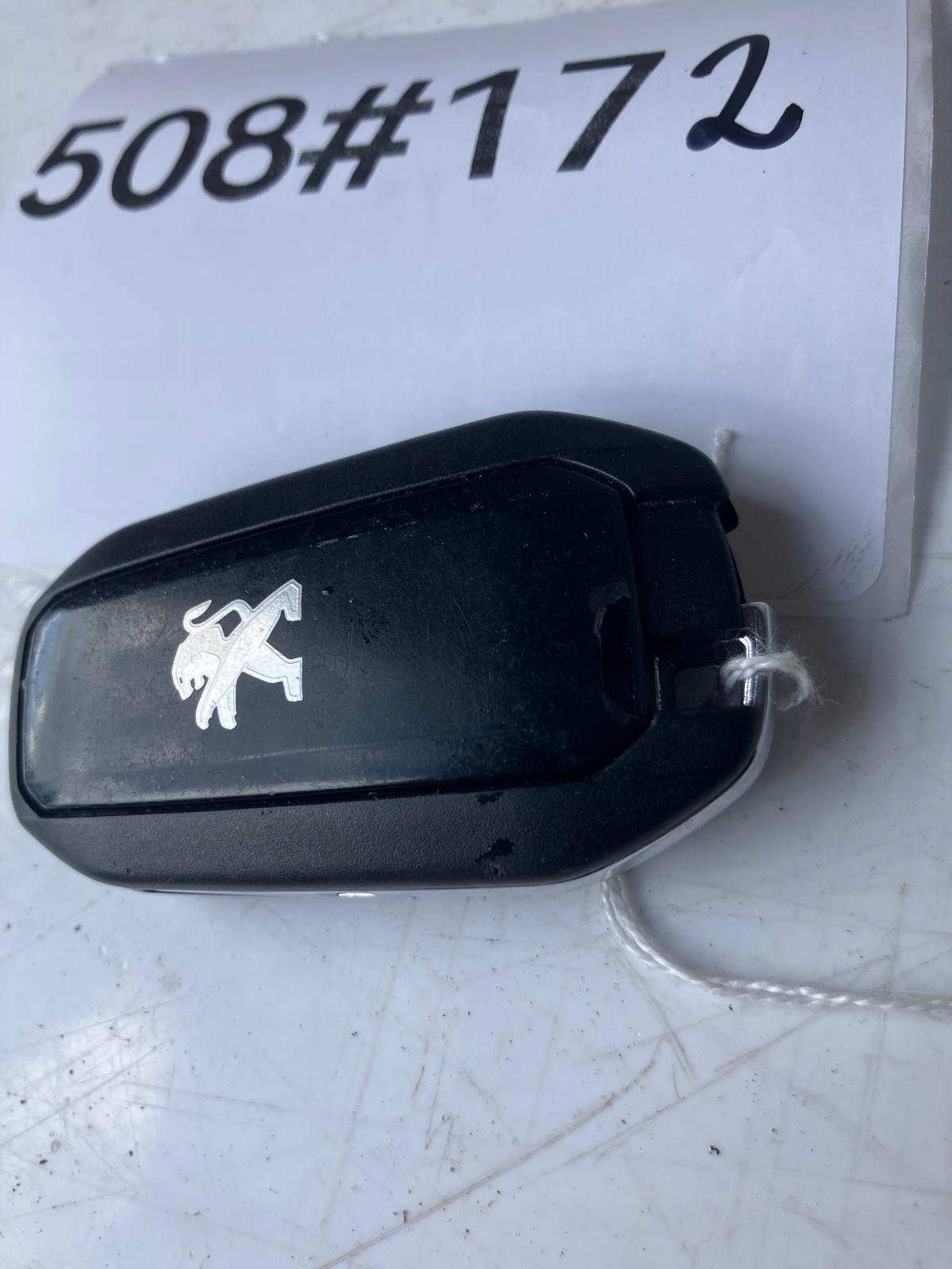 key PILOT KEYLESS #172 PEUGEOT 508 and