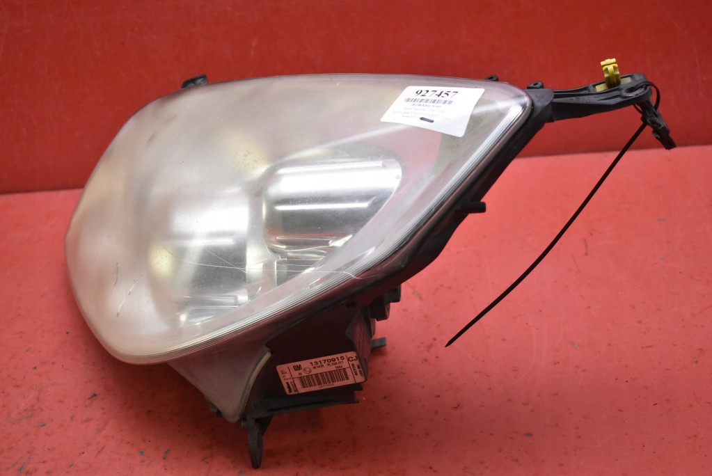 REFLEKTOR left light front lens EU 13170915 OPEL VECTRA C LIFT 05-09