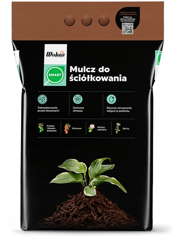 Wokas Mulcz KORA DROBNA do ściółkowania 20l SMART Kod producenta mulcz