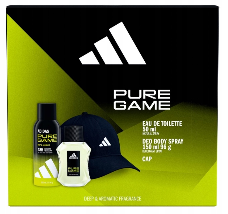 Pure Game woda toaletowa body spray Czapka