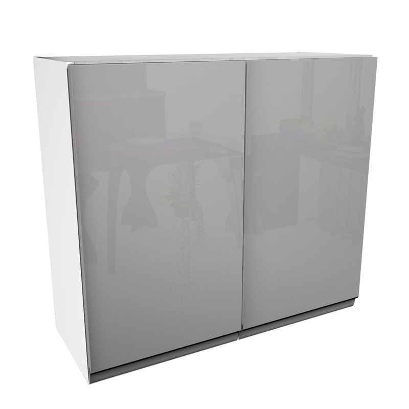 

Szafka wisząca Aspen 2 G80 Szary Połysk Grey