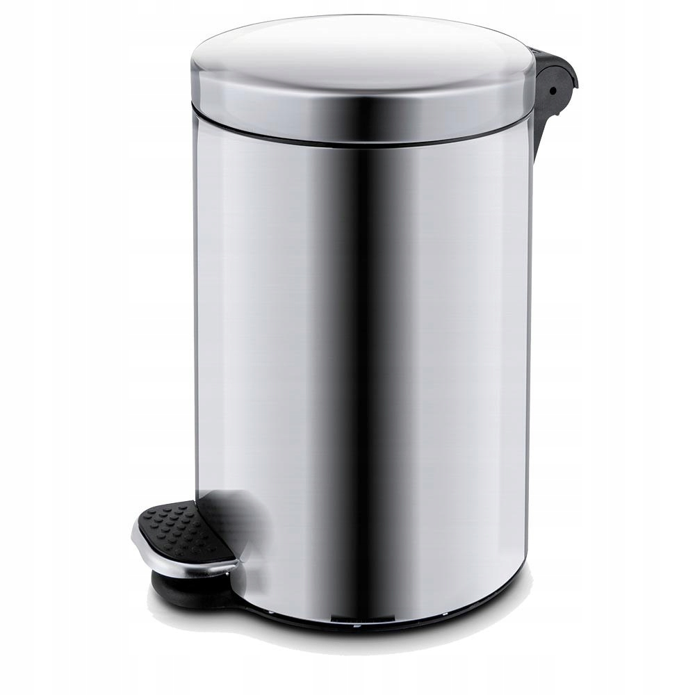 Odpadkový koš Alda F613B 20 l stříbrný