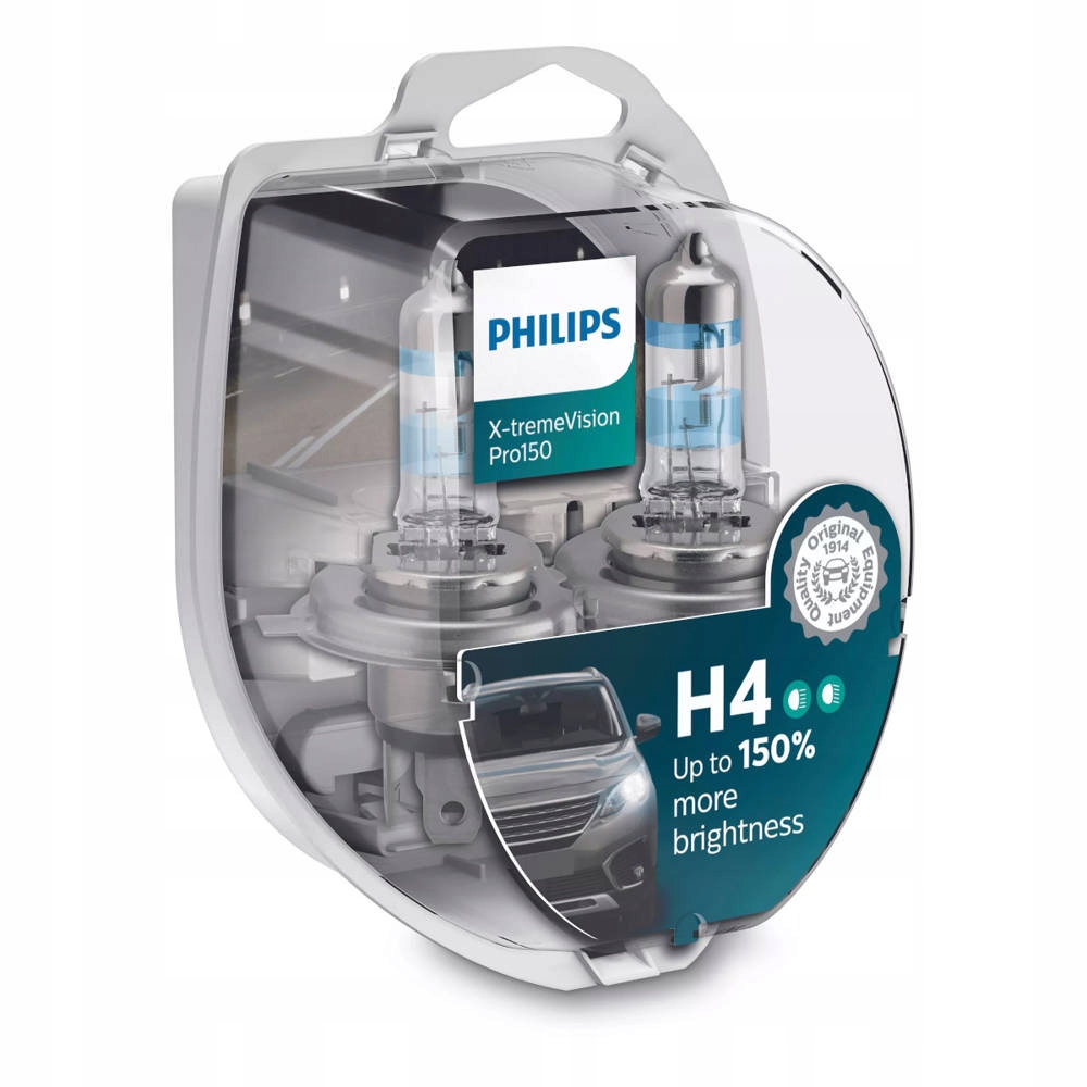 

Philips H4 X-treme Vision Pro +150 Światła Box