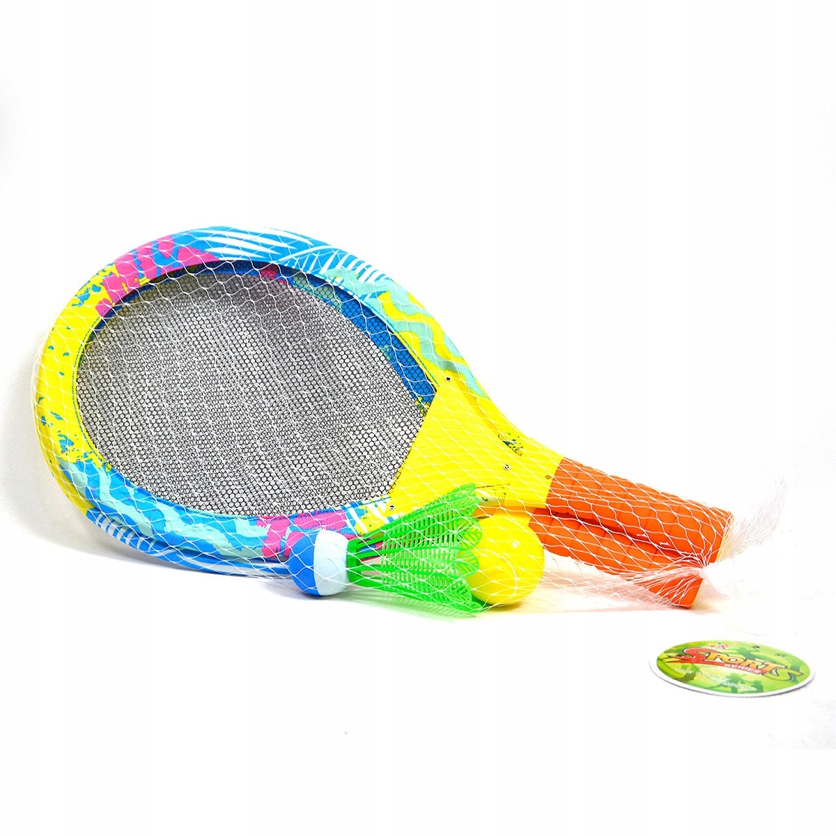 782915 RAKIETKI PALETKI PLAŻOWE Z LOTKĄ I PIŁKĄ EAN (GTIN) 5905247782915