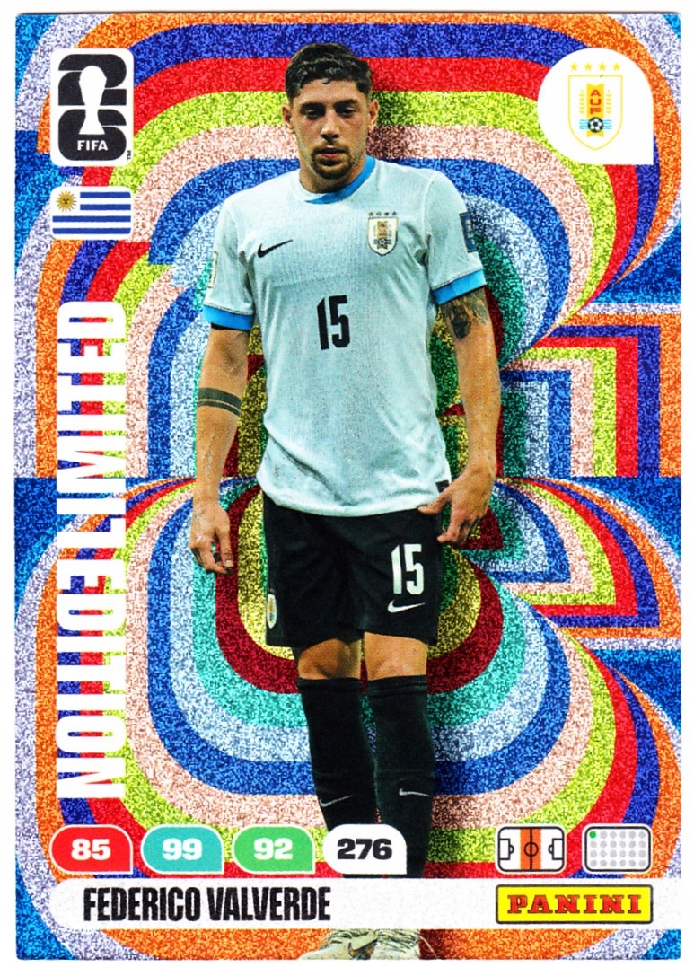 Panini Fifa World Cup 2026 Limited Edition Federico Valverde