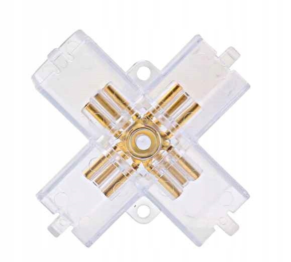 ZŁĄCZKA HEXAGON OŚWIETLENIE LED W KSZTAŁCIE LITERY X