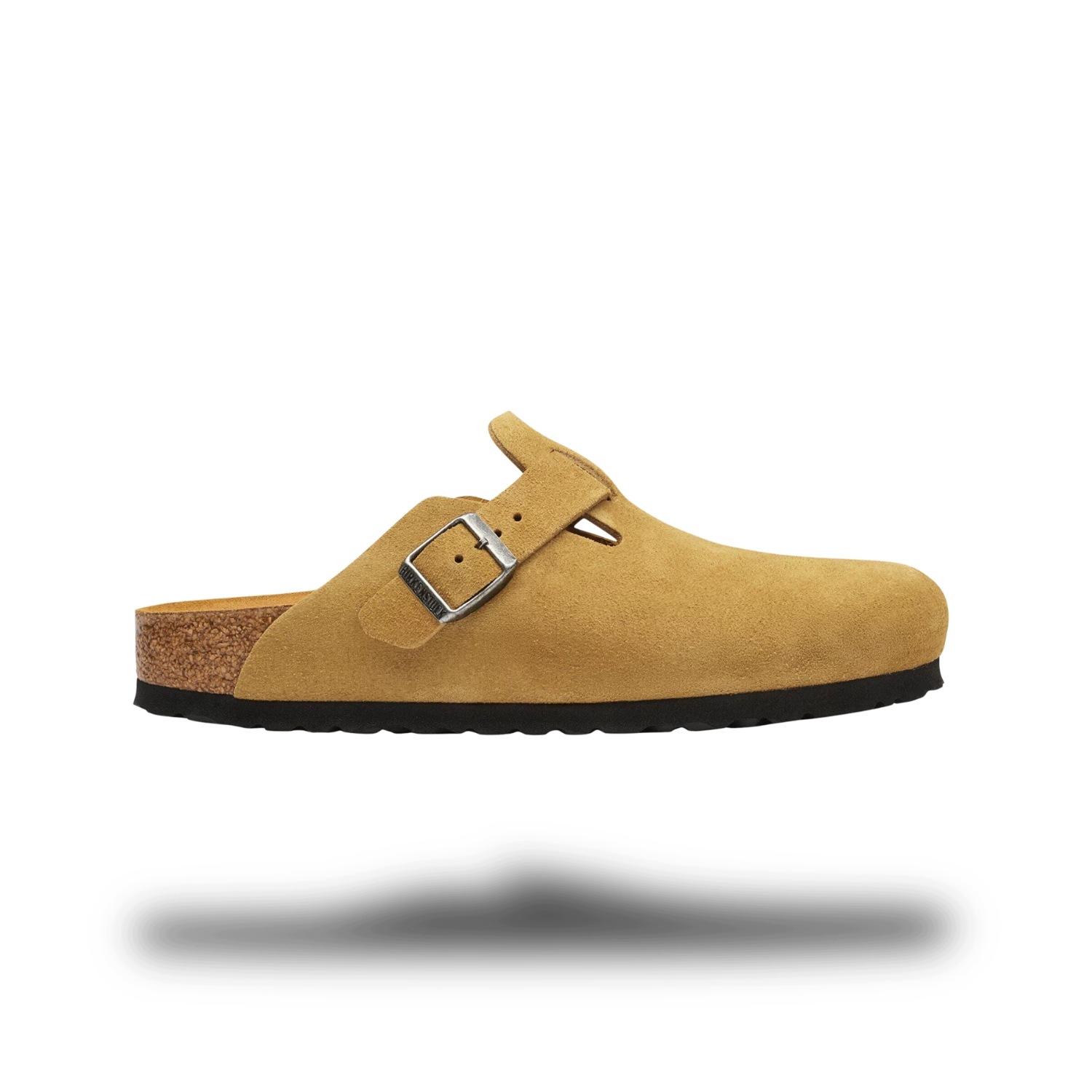 Birkenstock M Boston Suede Sfb Korek Hnědá, 1033122 44