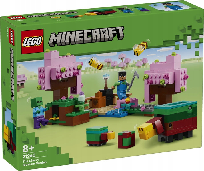 LEGO Minecraft Ogród Kwitnącej Wiśni 21260