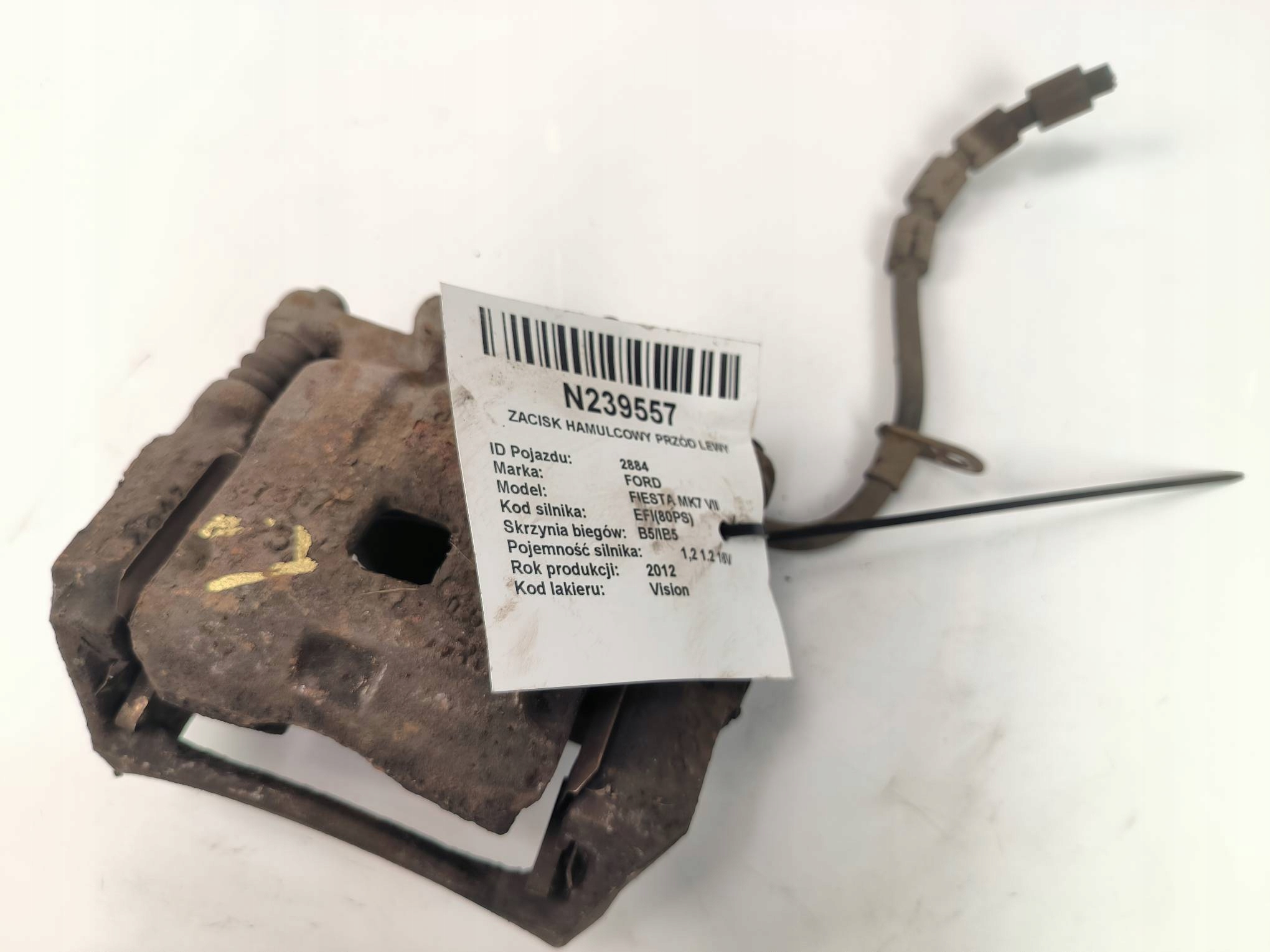 caliper brake front left 1.25 FORD FIESTA MK7 VII