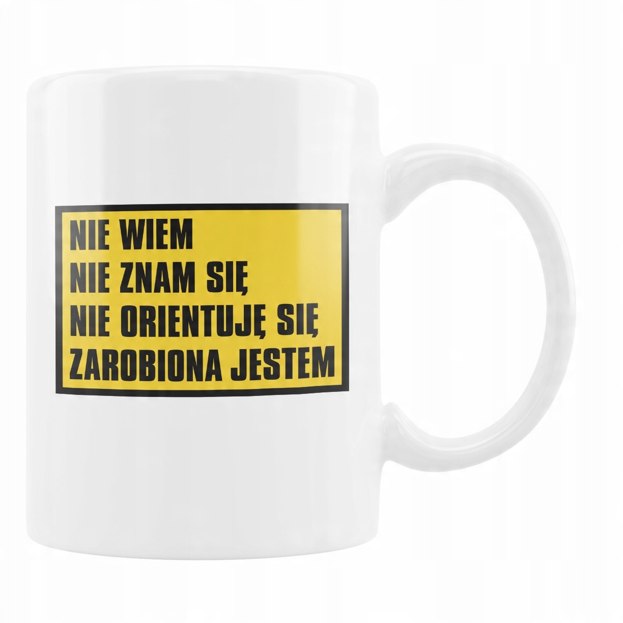 

Kubek Śmieszny Zarobiona Jestem Urodizny