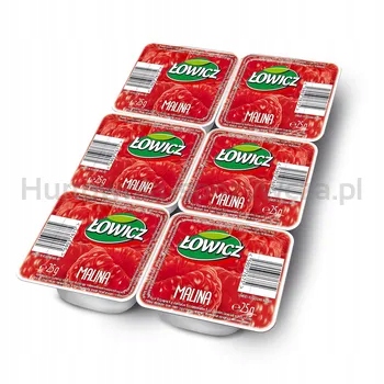 Łowicz Ovocný produkt na mazání Malina 6 X 25 G