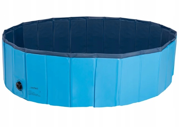 Bazén pro psa, 120 x 30 cm, modrý Zoofari