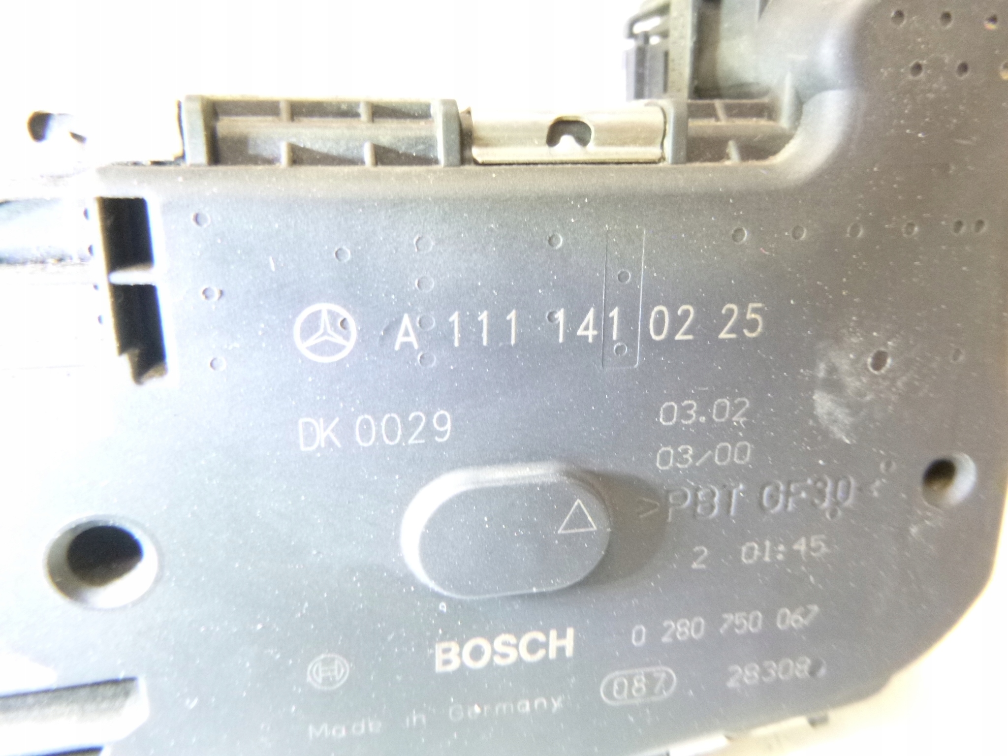 Valvola a farfalla Mercedes W203 2.0 2002r. 0280750067
