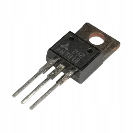 AN7818 stabilizator 18V, 1A, TO220, Panasonic 3szt