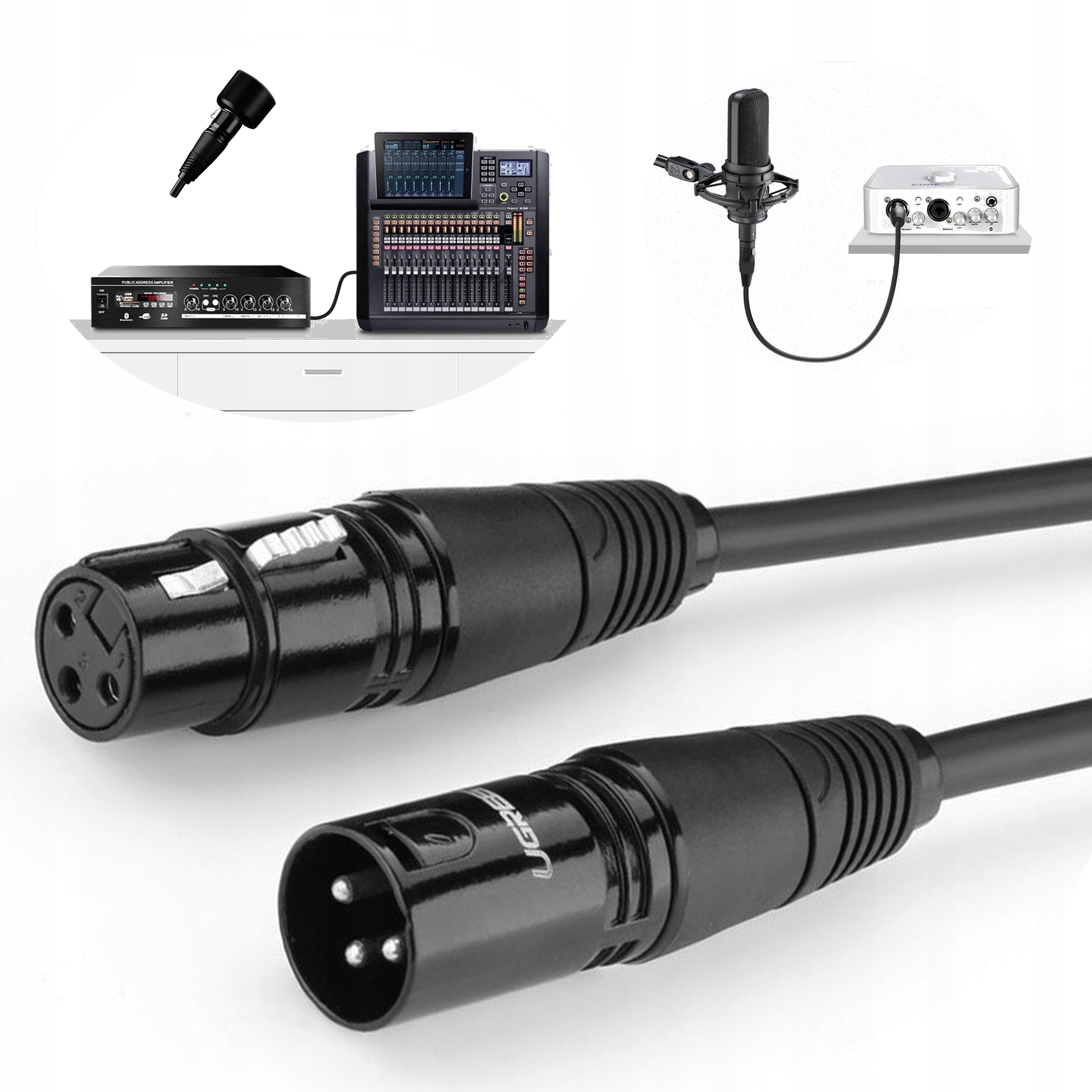 Kabel Ugreen XLR - XLR 5 m