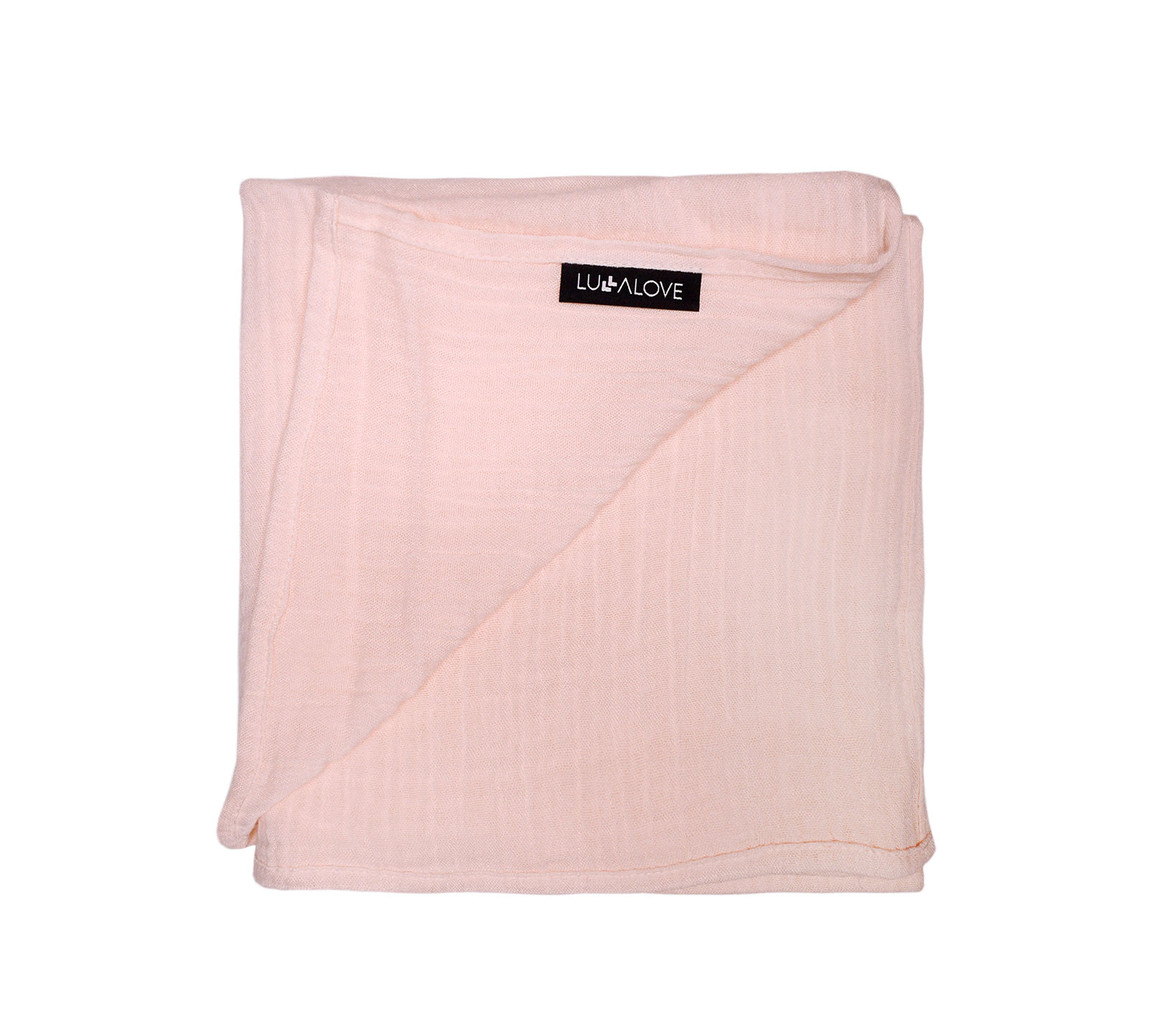 

Lullalove Otulacz Muślinowy 100x100cm Różowy