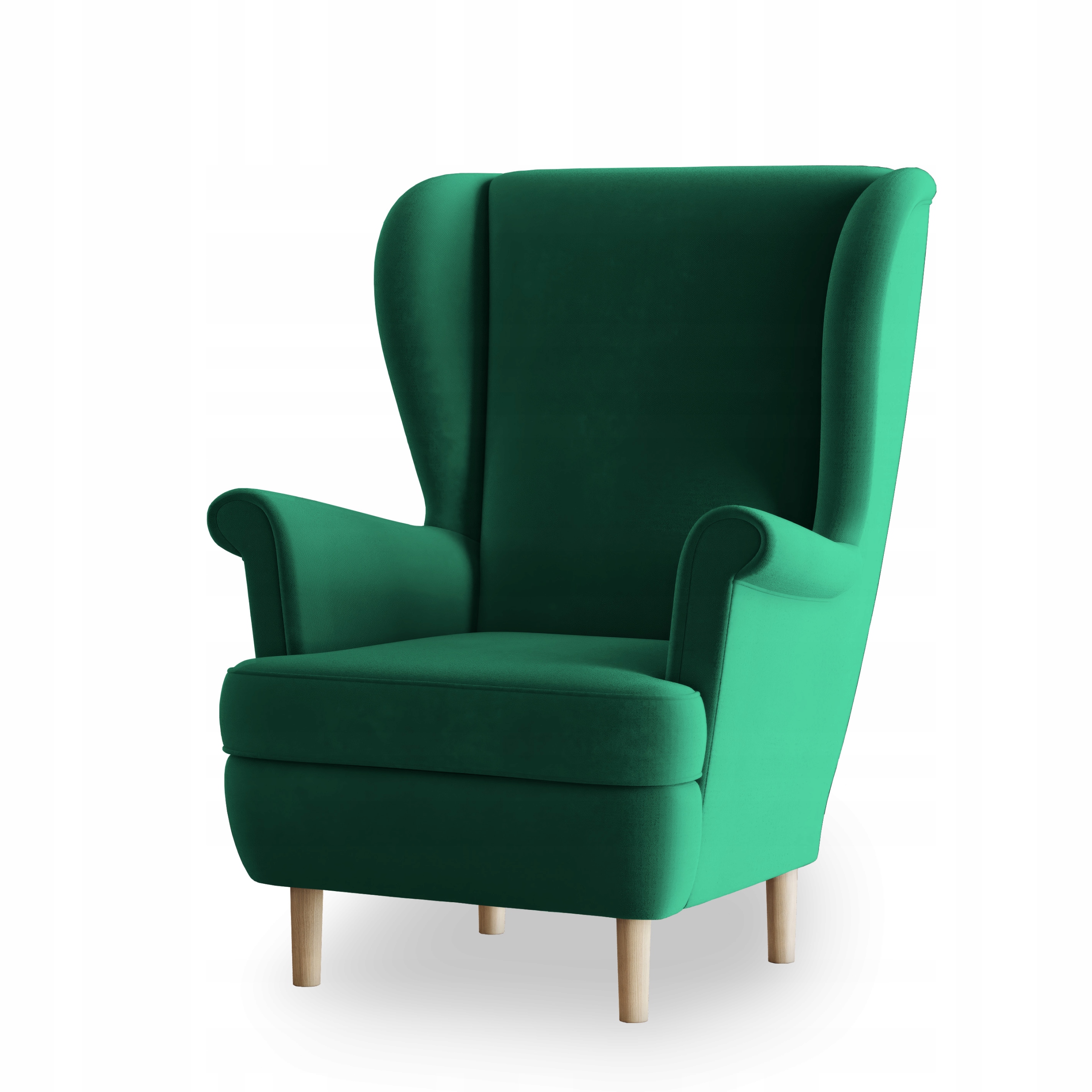 Komfortní křeslo ušák Lentio pružiny Kancelář Salon módní barvy Odpočinkový