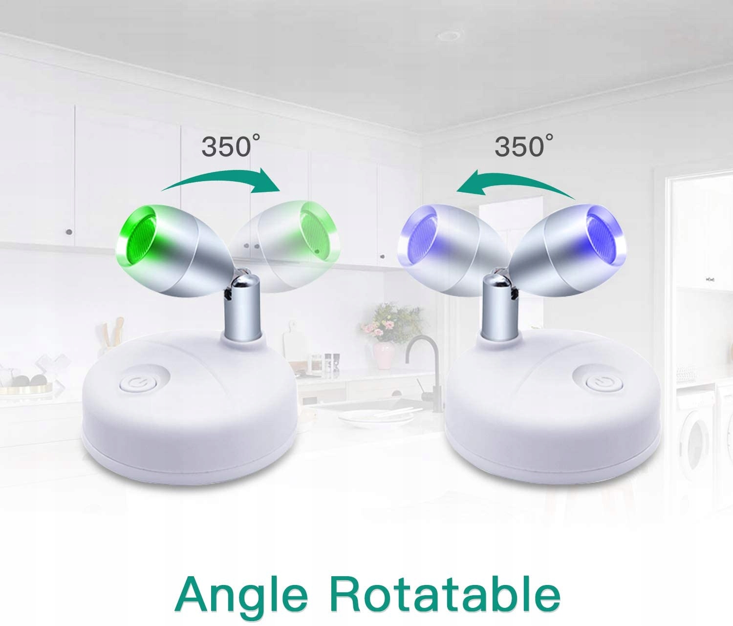 2xLAMPKA BATERIE BEZPRZEWODOWA LED Reflektor+PILOT Marka HRZ