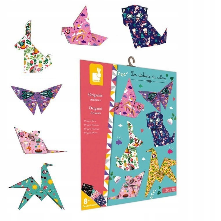 

Zestaw kreatywny do tworzenia origami Janod 8+