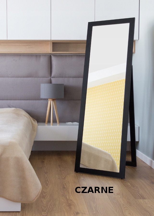 DUŻE lustro STOJĄCE rama PREMIUM 160x60 DĄB GRAND Rodzaj zwykłe