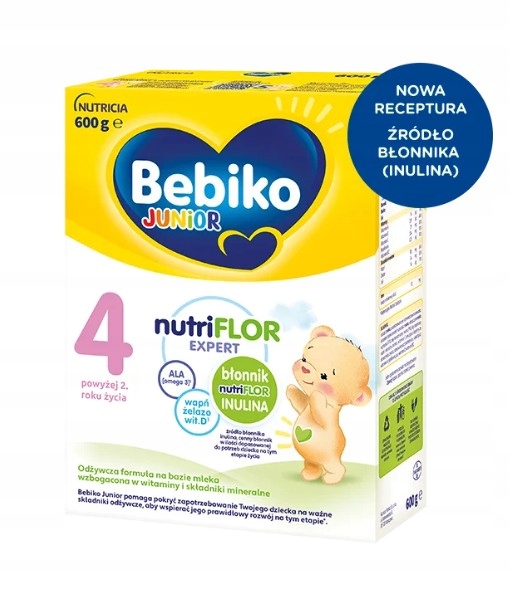 Mleko modyfikowane Bebiko 4 Junior 600 g // Termin 05.2027