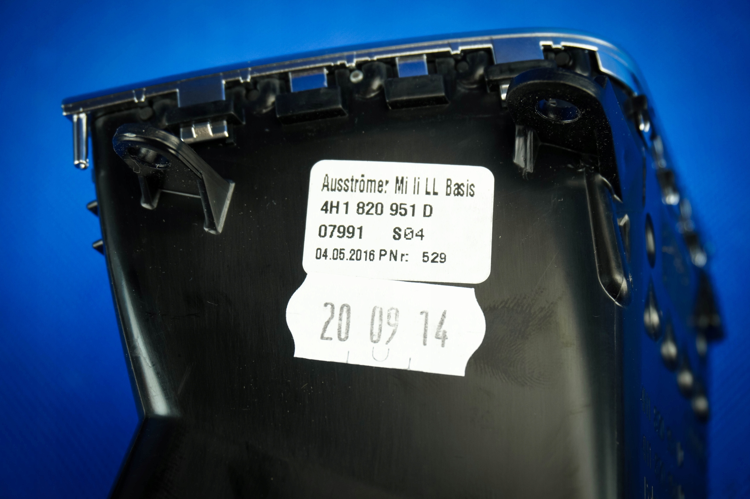 grid air conditioning devices air Audi A8 S8 4H 4H1820951D