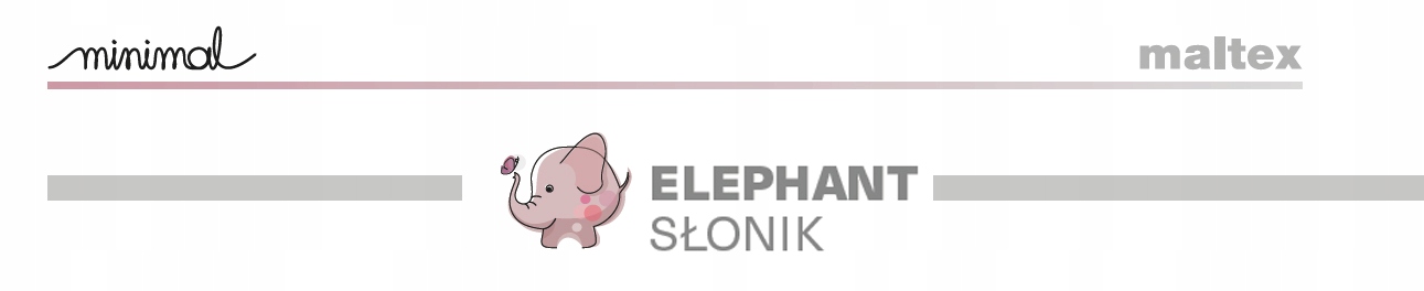 Podnóżek Podest Stopień dla Dziecka Słonik Maltex Marka Maltex Baby