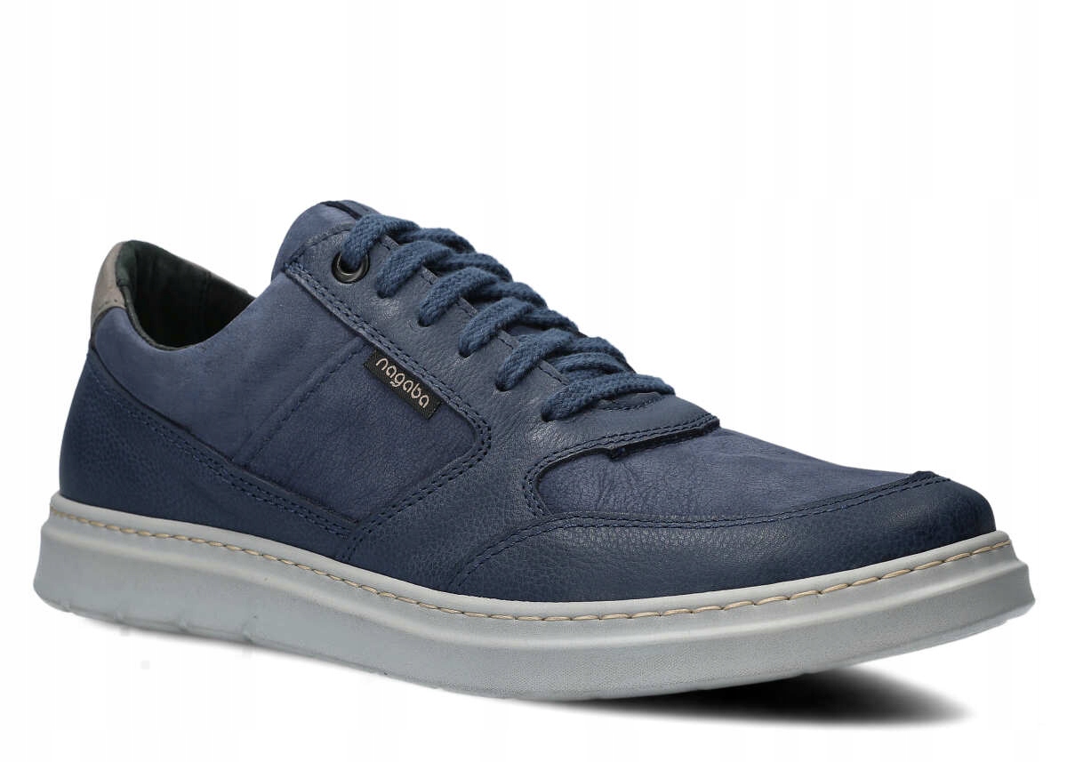 Nagaba 438 Námořnická Modrá Samuel Pánská Polobotka Velikost 41