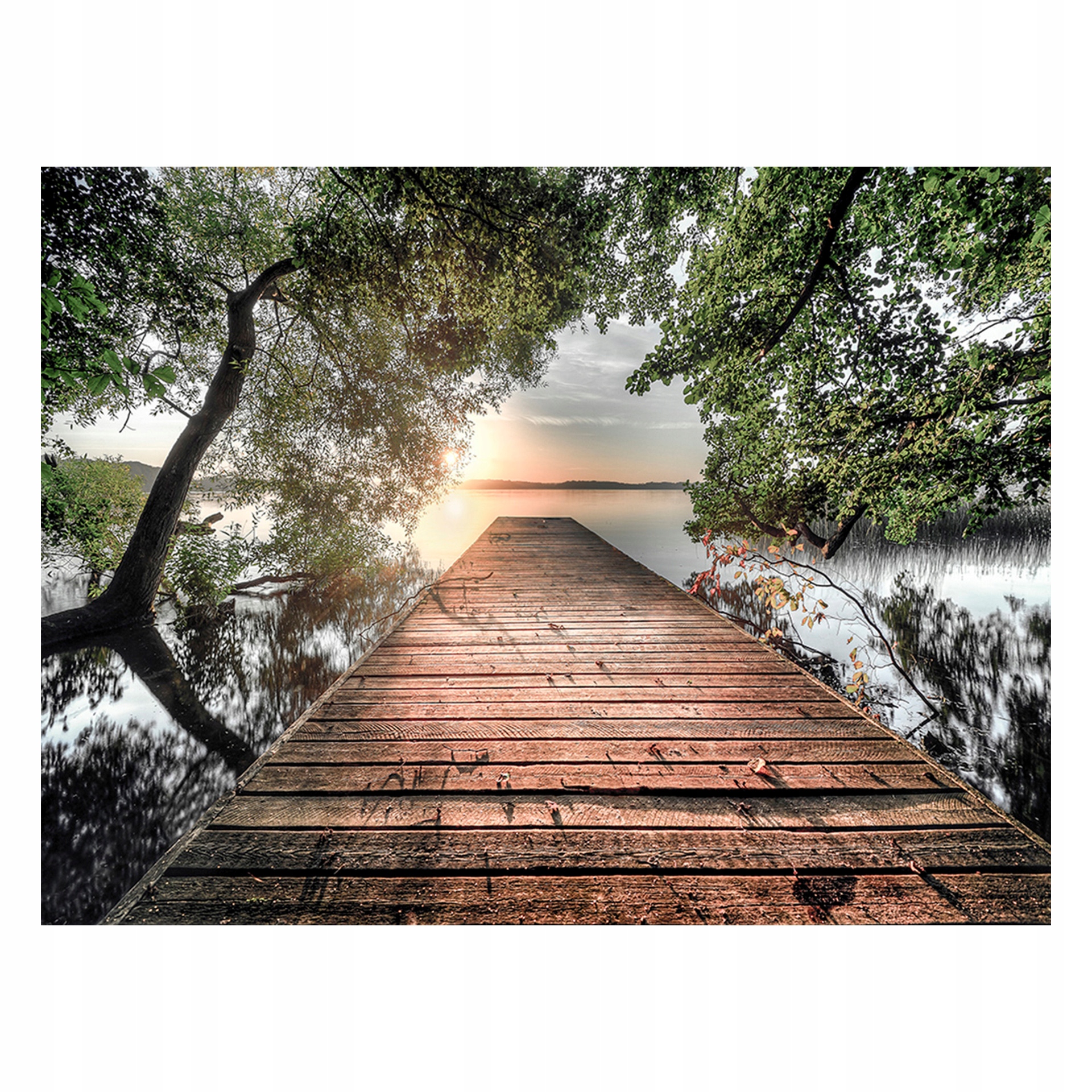 Styler Obraz na plátne 85x113 Canvas Lake View dekoratívny do obývačky