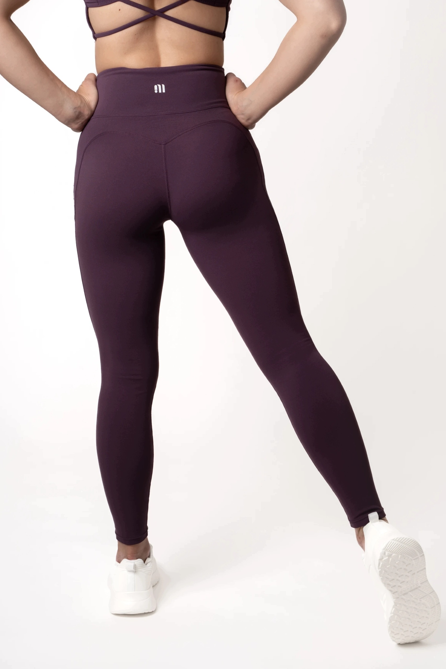 Legginsy Sportowe z Wysokim Stanem Polska Marka Fitness