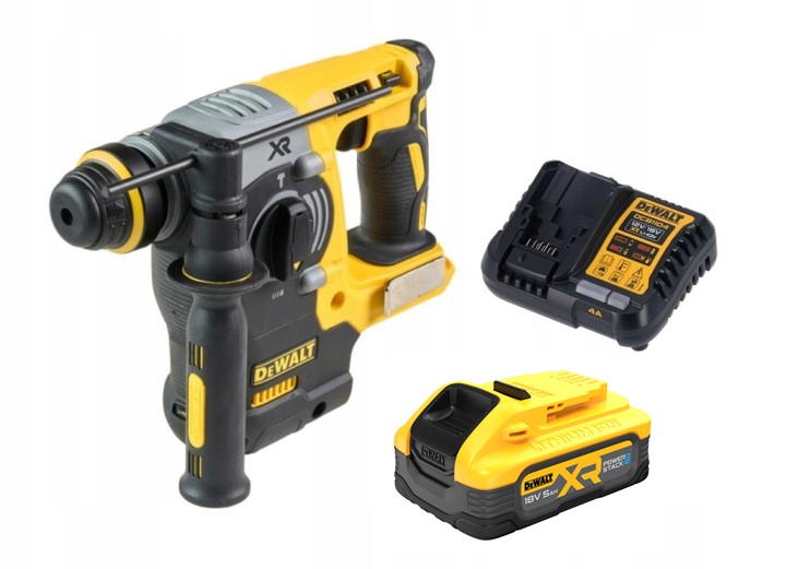 DCH273H1 Dewalt Vrtací Kladivo Sds-plus 18V 2,1J S Akum. Powerstack 1x5AH