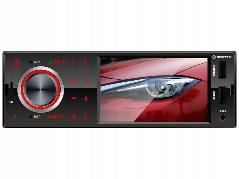 Radio samochodowe Manta RS5502 Toronto II Czarny
