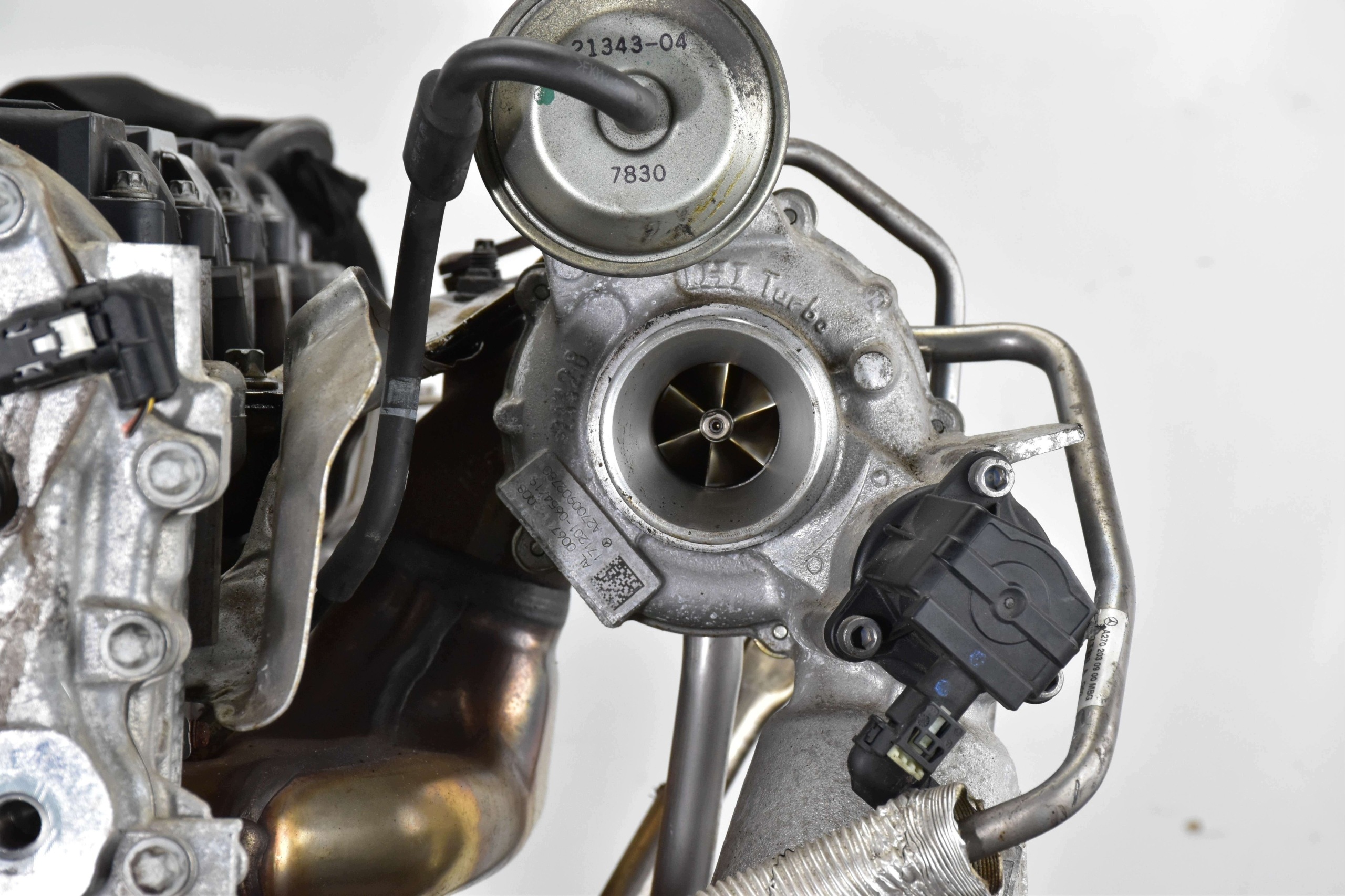 engine MERCEDES W246 W176 C117 270910 1.6 CGI 11-18r @ KOMPRESJA @