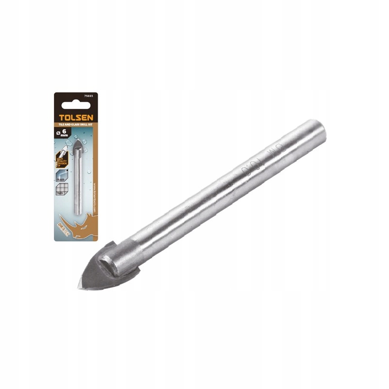 

Wiertło Do Szkła I Ceramiki 6MM. Tolsen
