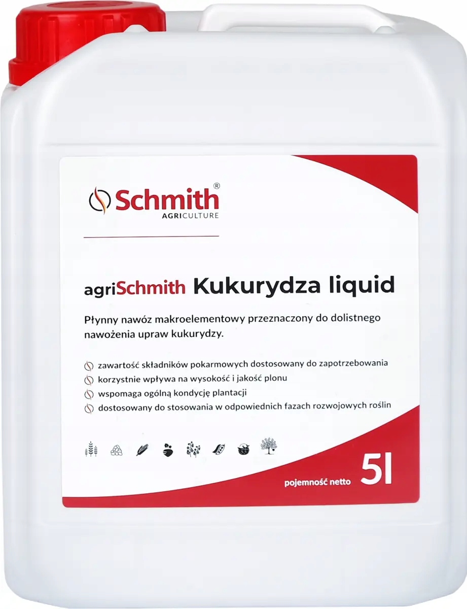 Tekuté makroprvkové hnojivo kukuřice agriSchmith kukuřice liqiud a' 5 l
