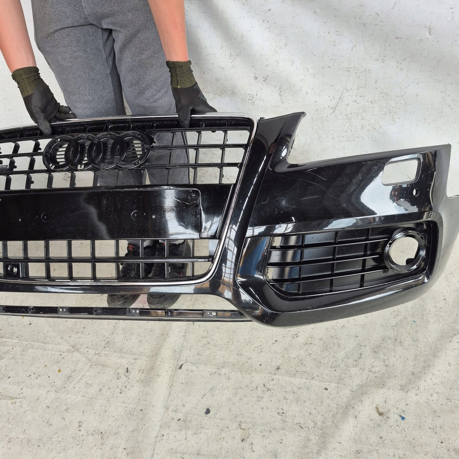 AUDI A5 8T 8T0 S-LINE 07- bumper front front 8T0807437D SPR PDC