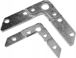 Rohový okraj kanálu, 20 mm, pozink