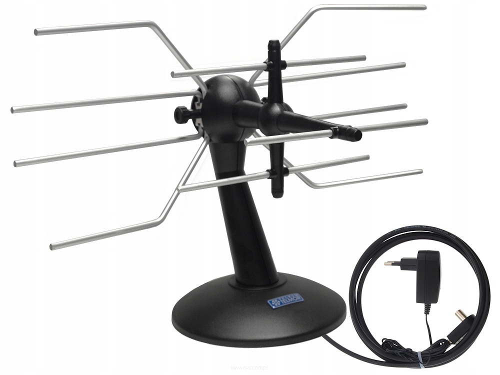 Antena pokojowa DVB-T2 Telmor DSP-860 z filtrem 5G protected 16092