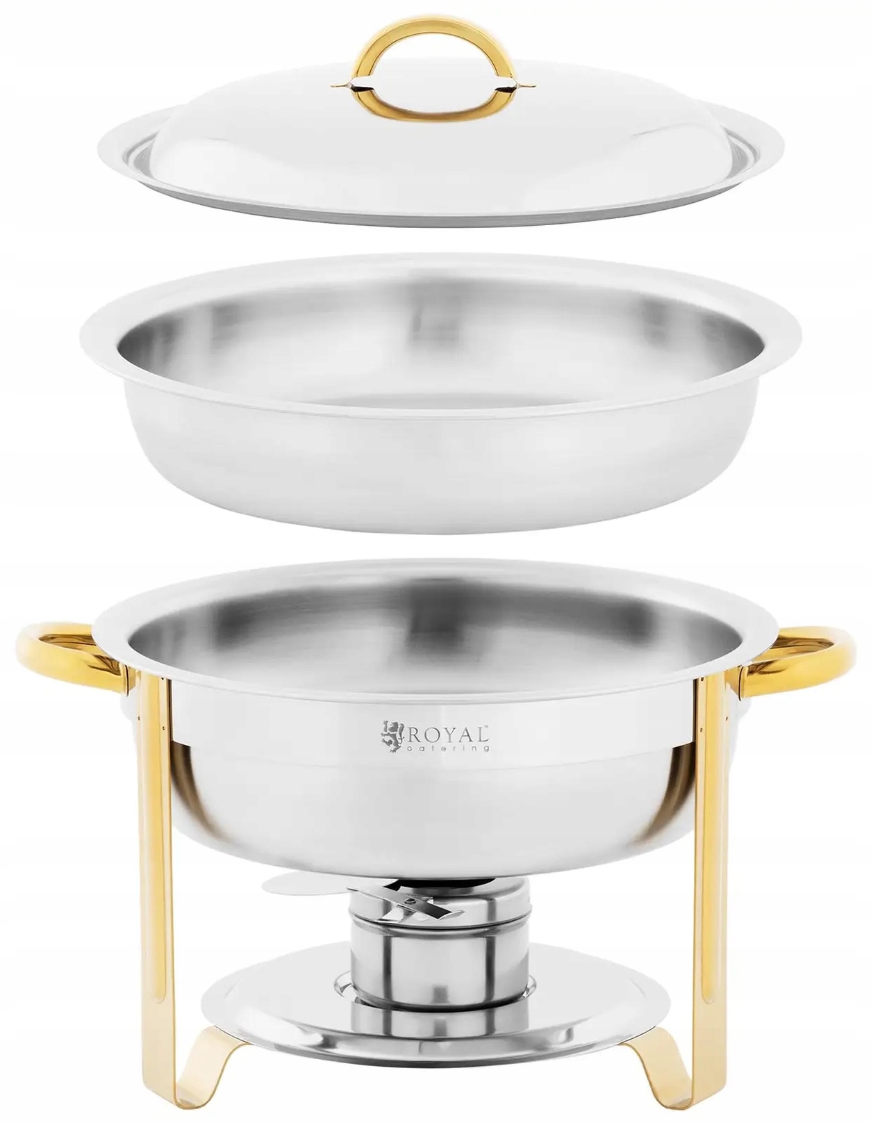 Podgrzewacz do potraw okrągły 4,5 l Royal Catering RCCD-RT17_4 10013028