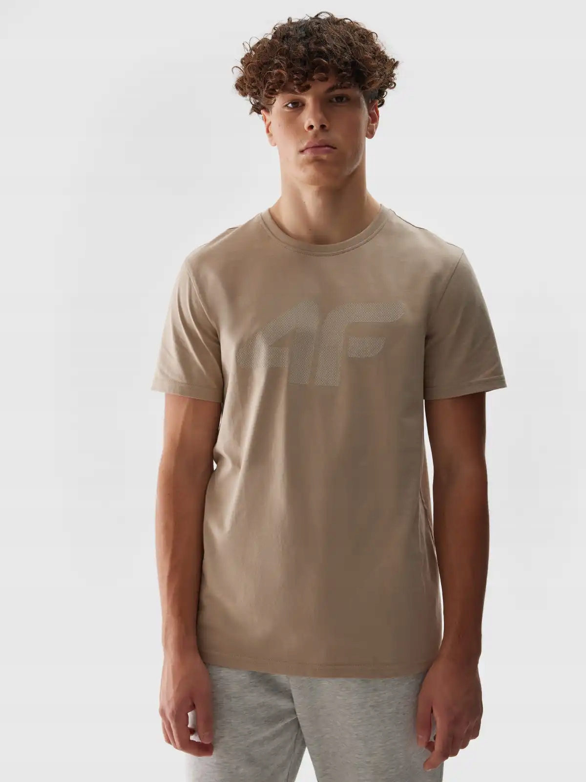 KOSZULKA MĘSKA 4F T-SHIRT SPORTOWY BAWEŁNA ZESTAW 3SZT. M Rozmiar M