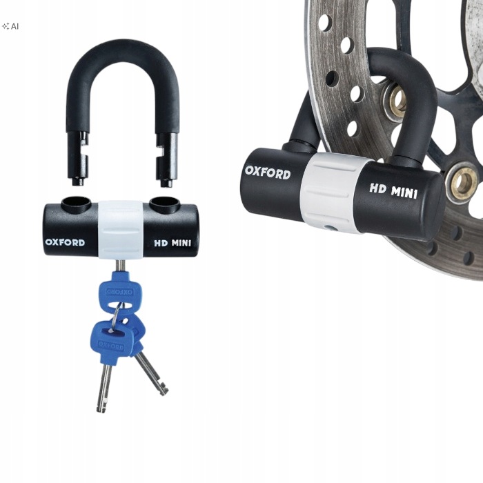 Blokada Tarczy Hamulcowej Oxford Hd Mini Shackle Lock