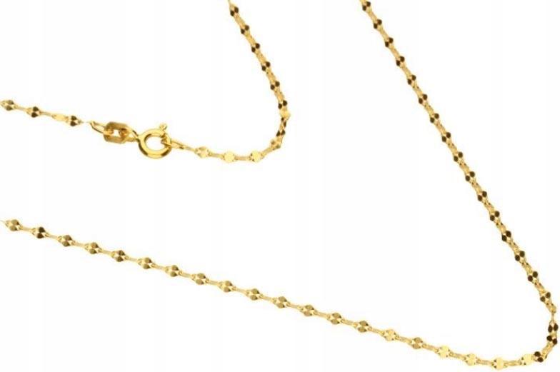 Zlatý náramek 585 typu mokka 19 Cm pro dámu celebrity 14kt jako dárek