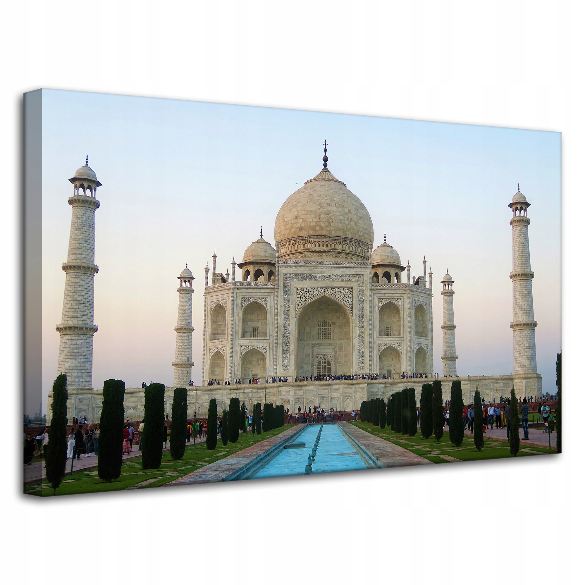 Canvas Obraz Architektura Tádž Mahal 80x50 cm
