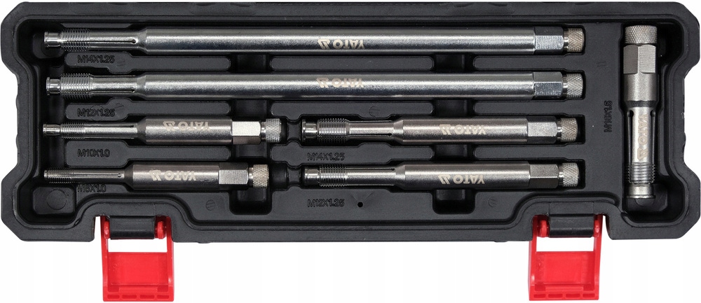 ZESTAW GWINTOWNIKÓW DŁUGICH DO NAPRAWY GWINTÓW ŚWIEC ZAPŁONOWYCH 7 ELEMENTÓ Marka Yato