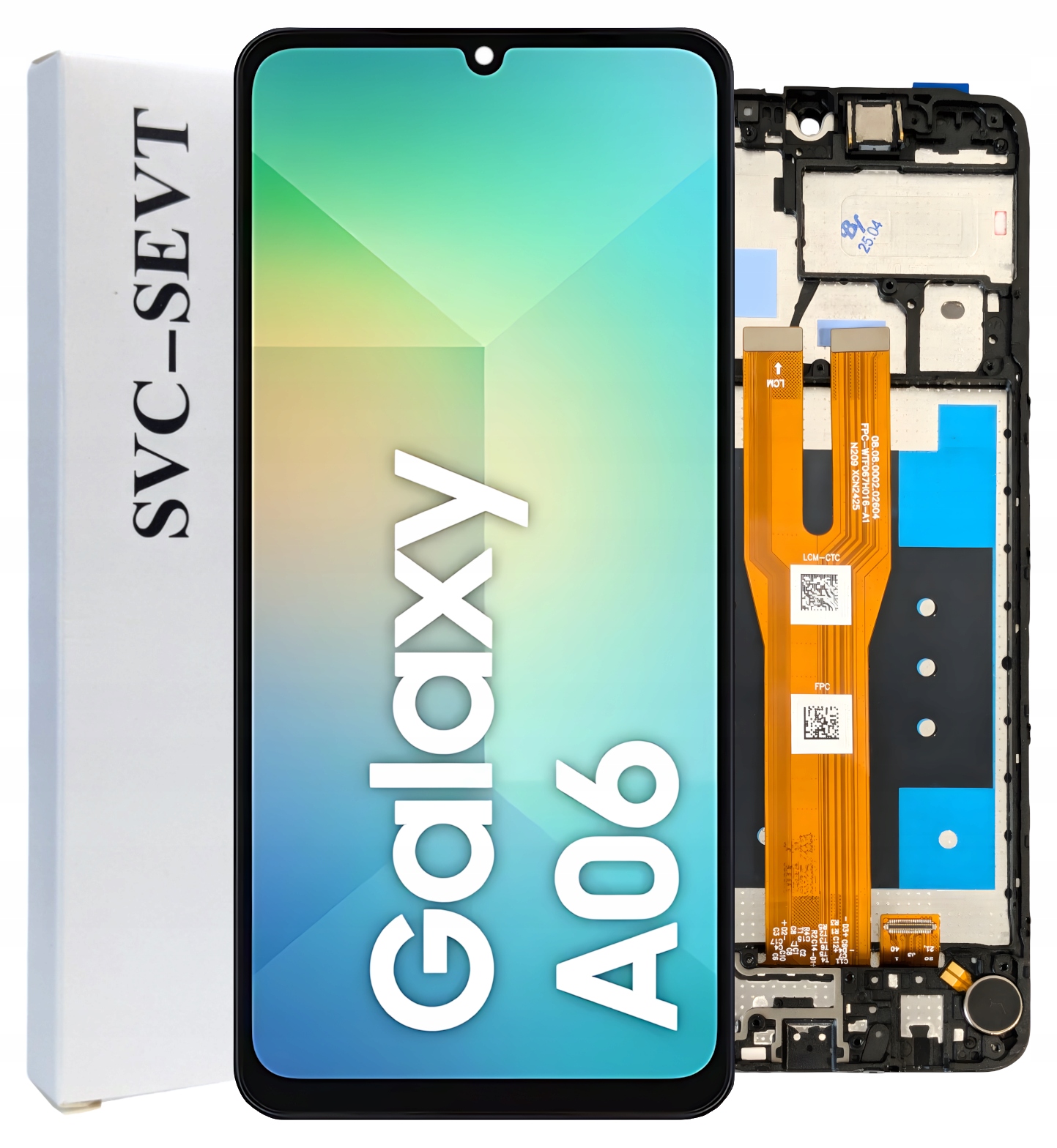 Originální Zila pro Samsung Galaxy A06 Displej s Rámeček LCD Matrix