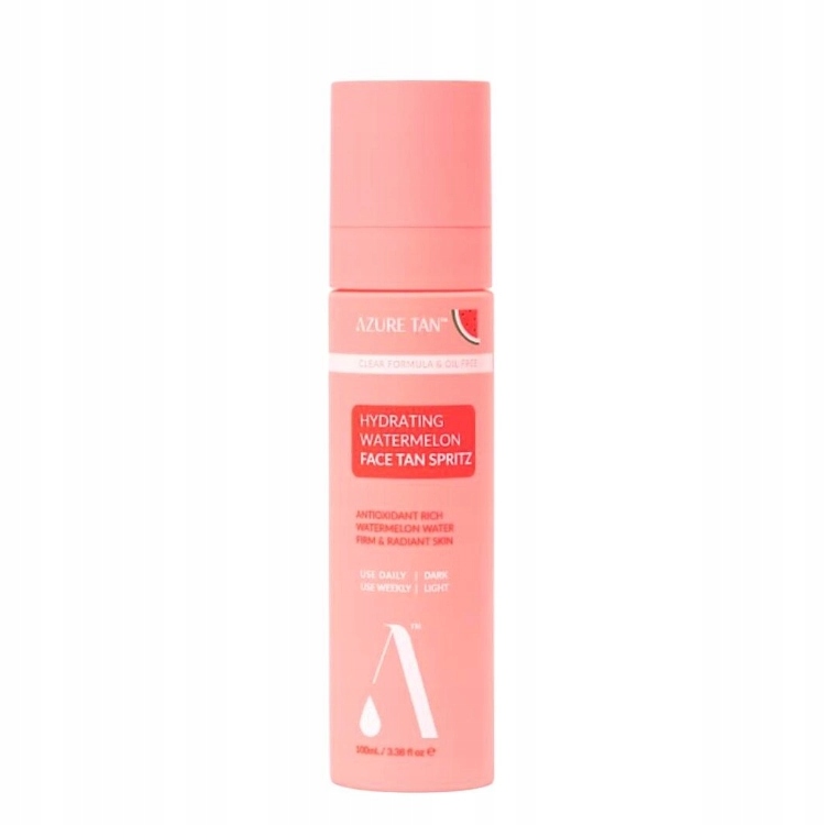 Azure Tan Hydrating Watermelon postupně opalující pleťová mlha 100 ml