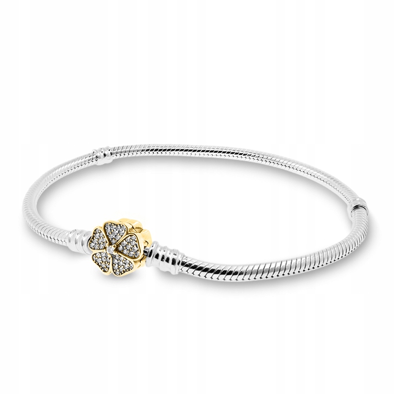 

Bransoletka srebrna do charms Pandora moments 17cm