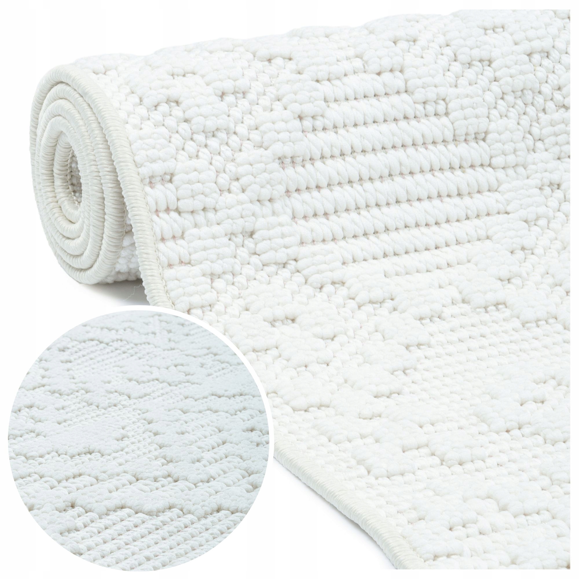 Koberec Do Obývačky Štýlový Svetlý Dvojúrovňový Vzor 160x230cm Veľký Tkaný Boho